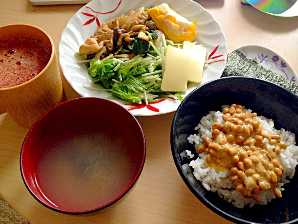 9月27日朝食兼昼食|ばぁさんさん