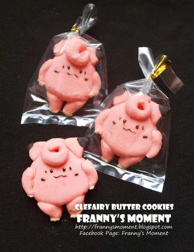 Pokemon Go ~ handmade butter cookies 
#handmadecookies #modellingbuttercookies #手工饼干 #牛油饼干 #宝可梦 #宠物小精灵 #pokemon #buttercookies  #pokemongo #clefairy|Frannyさん