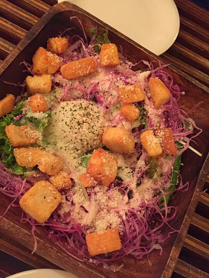 Caesar Salad , the Japanese way... so pretty!|sarahさん