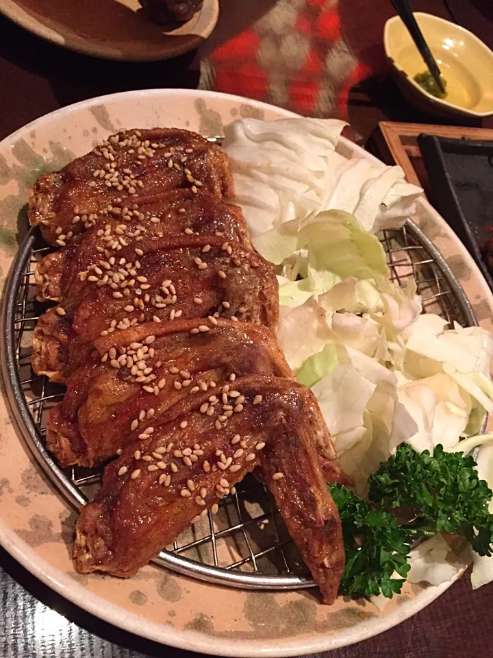 Toriyoshi hot and spicy chicken wing|sarahさん