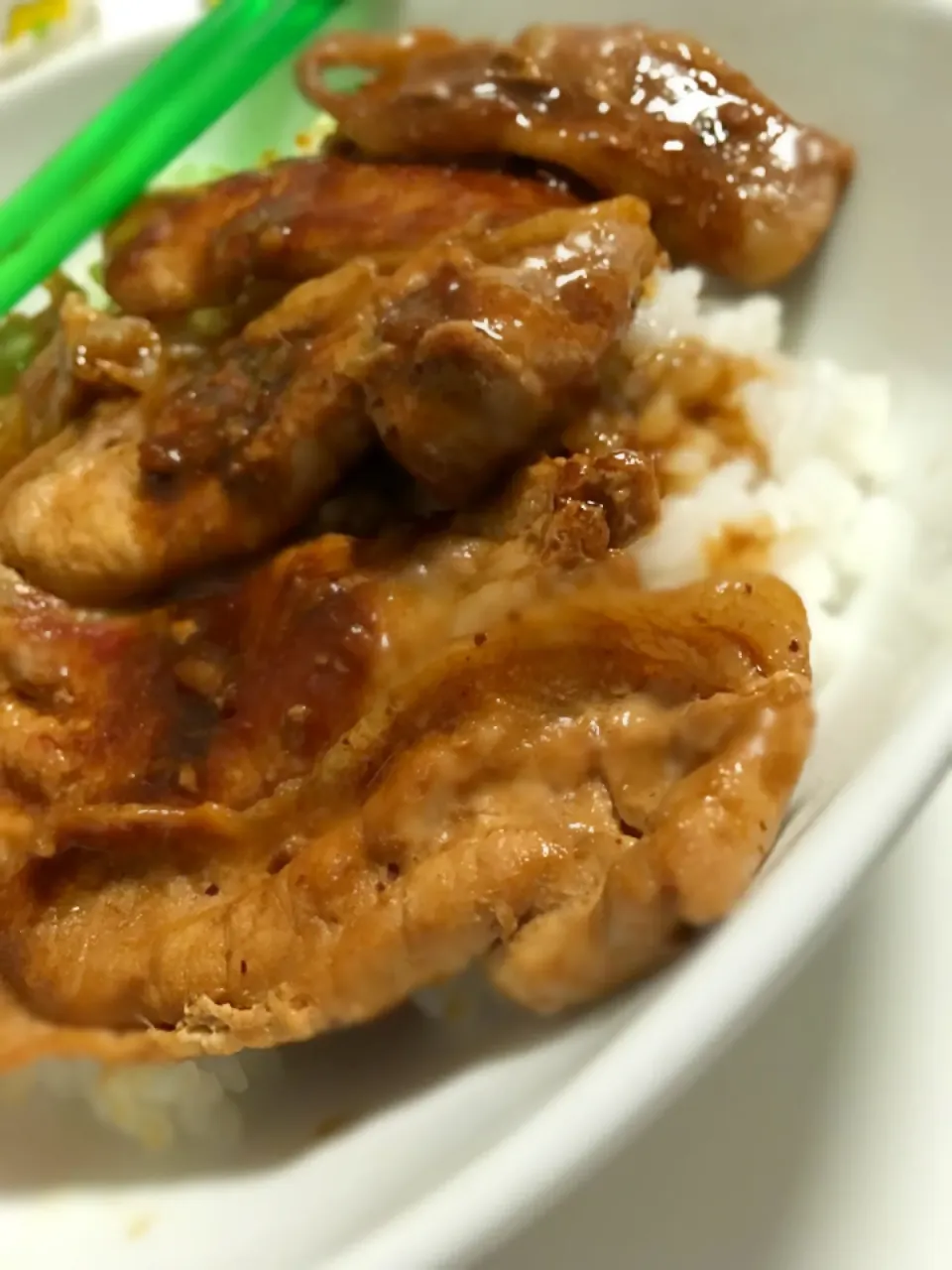 🌝お夜食🌙簡単梅酢で肉丼🍚|Ryokoさん