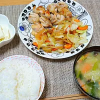 鶏もものソテー定食|meさん