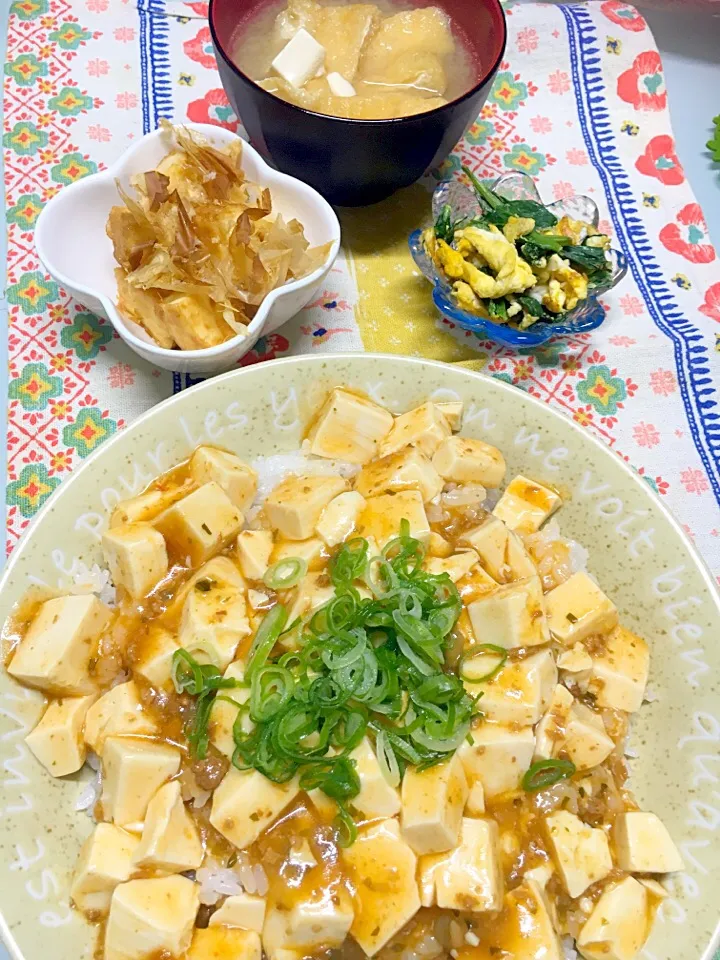 麻婆豆腐丼❤️|ちぴちゃんさん