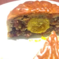 Homemade mooncake with house special filling|chauさん