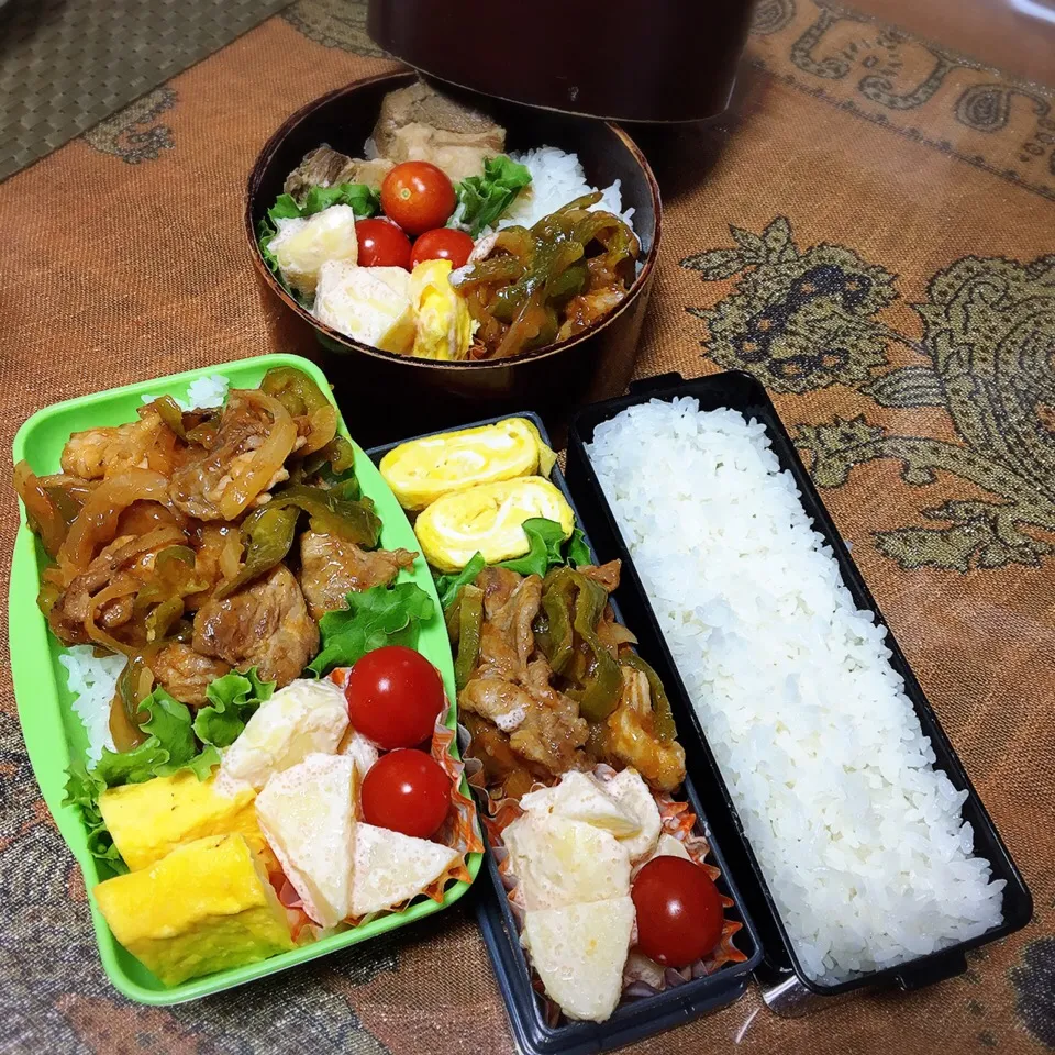 おはようございます♬
今日のお弁当、ナポリ丼♡|renharuruさん