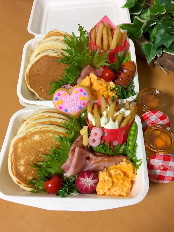 パンケーキでパピバ弁当
なんちゃってプーティン♪|サリーさん