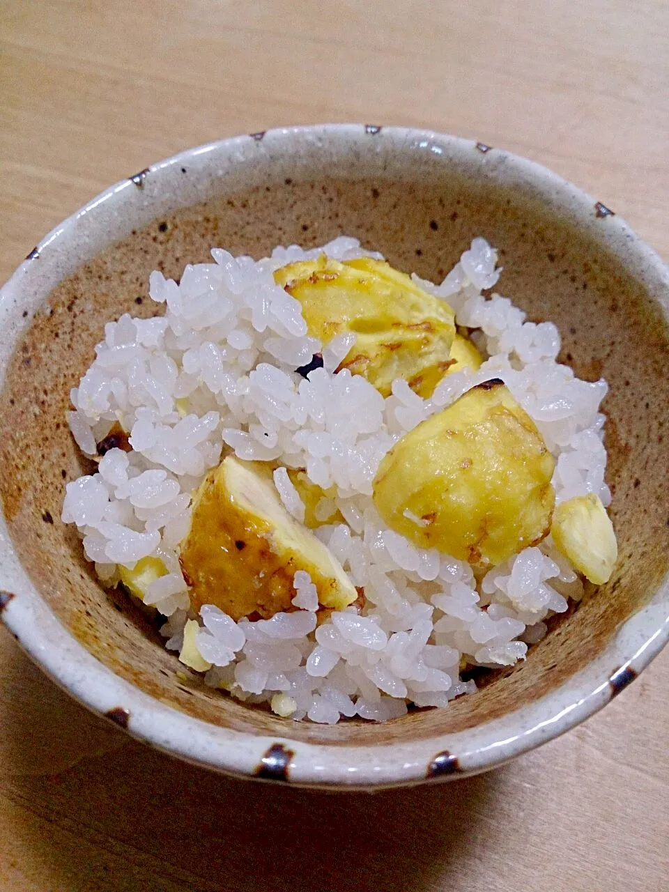 新米と旬を味わう❗栗ご飯🌰|シホさん