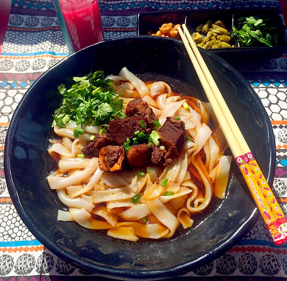 Beef rice noodle🌞|Lilyさん