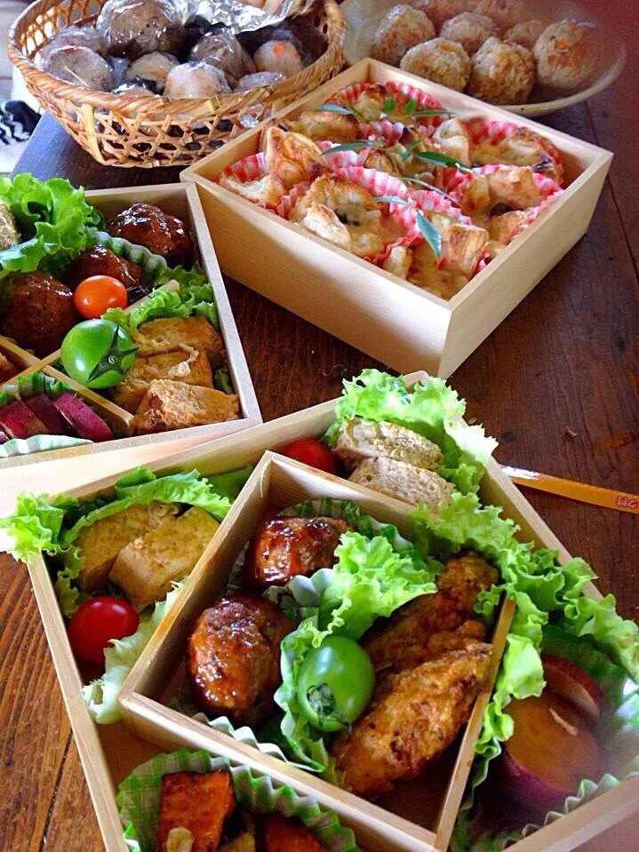 一番下の孫の為の運動会弁当💐|麦チョコさん