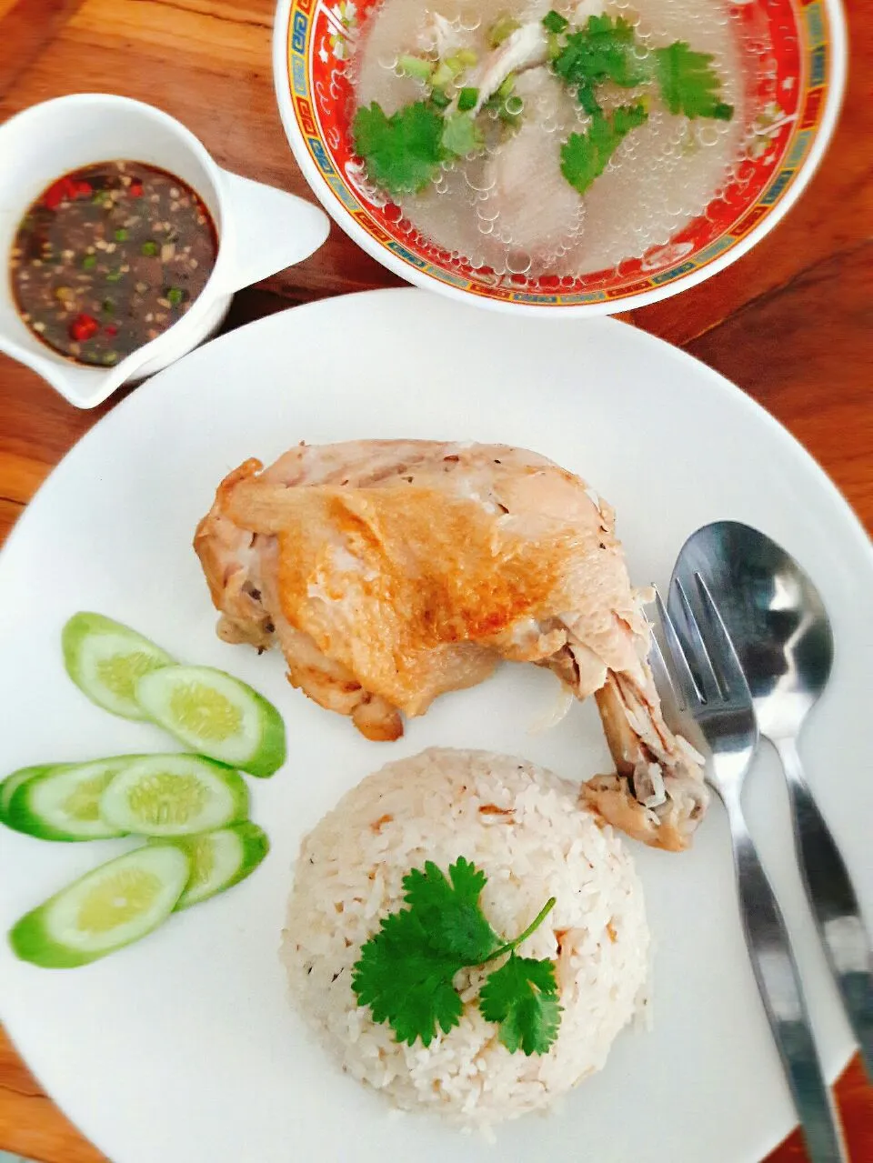 Hainanese chicken rice|Newsone Fotografiaさん