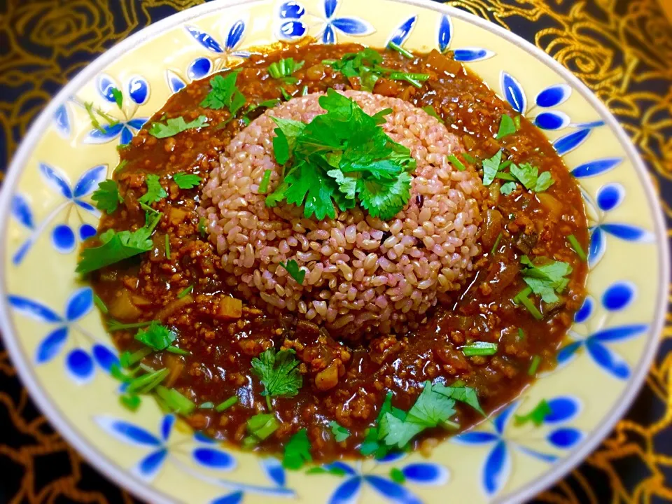 大豆ミンチのヘルシーキーマカレー|Frater Nishinoさん