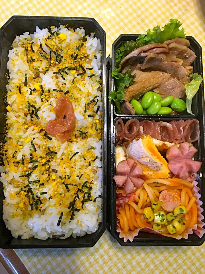 Snapdishの料理写真:息子弁当🍱|きっこさん