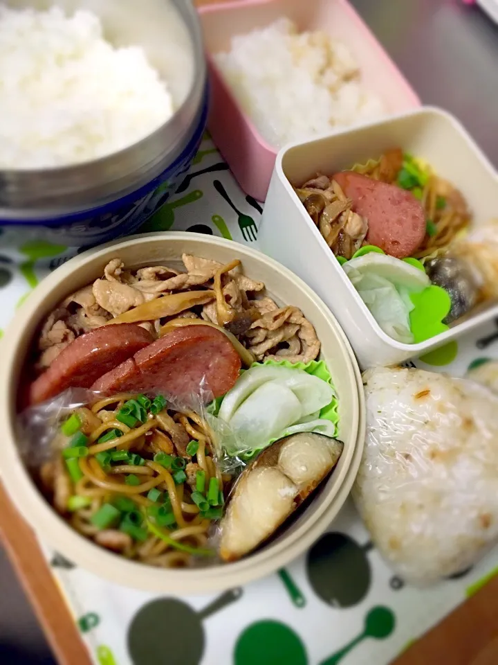 豚のポン酢和え&焼きそば弁当|大塚 友子さん