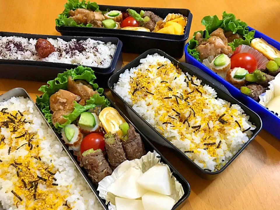 Snapdishの料理写真:鶏肉の醤油漬け焼き弁当|kimikimiさん