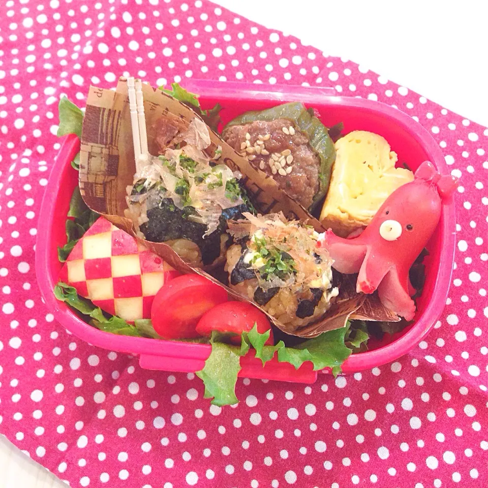 たこ焼きおにぎり弁当|もりさん