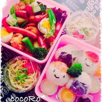 Snapdishの料理写真:運動会の行楽弁当(*´ 艸｀)|cocoro*さん