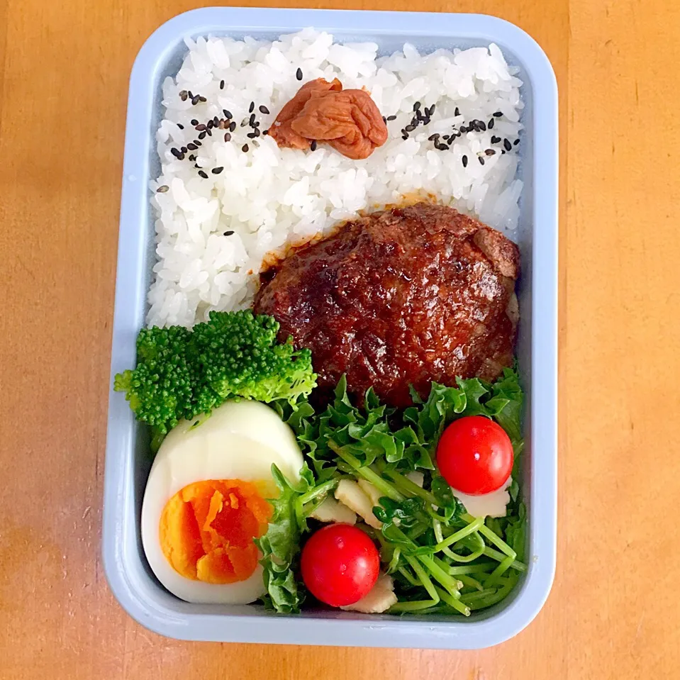 ハンバーグ弁当(*^^*)|sachiさん