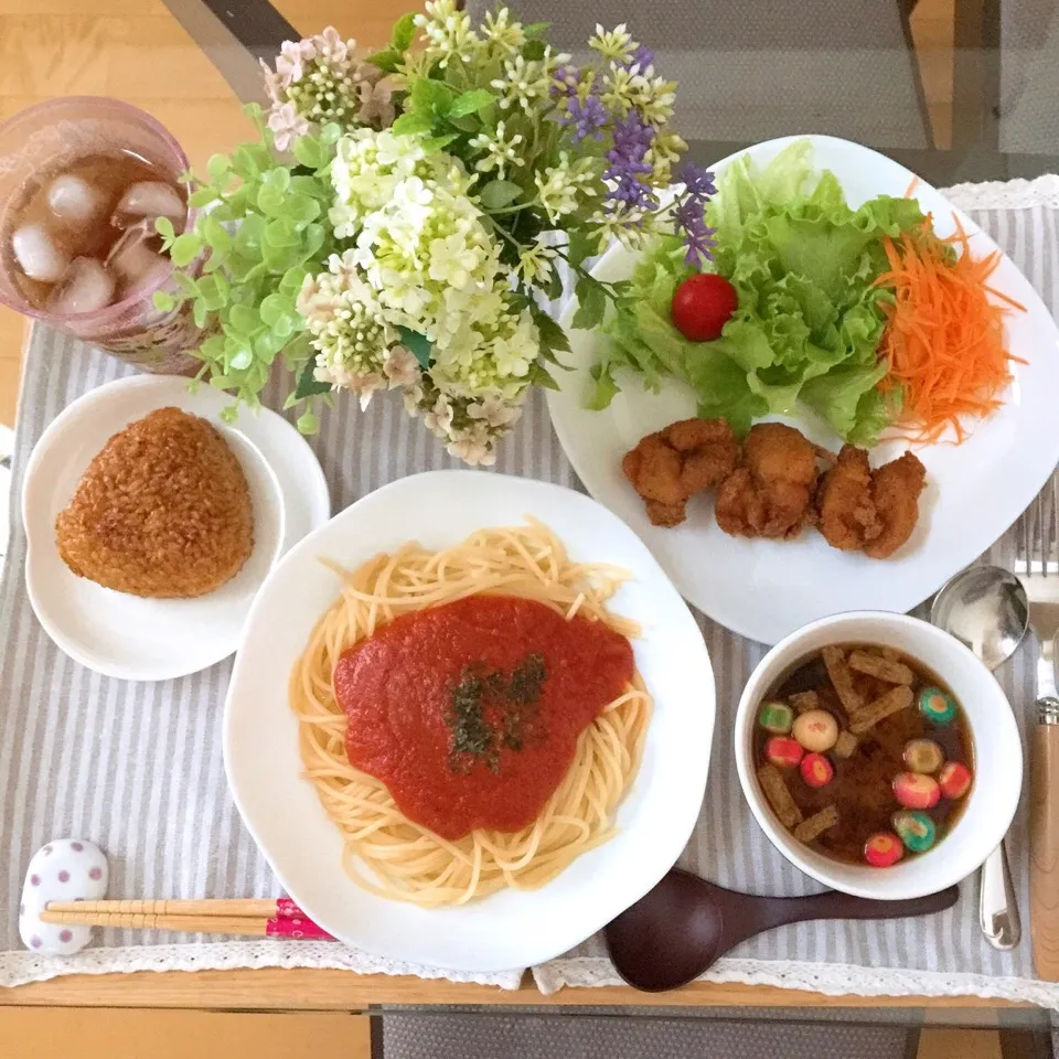 Snapdishの料理写真:9/30❤︎娘の晩ごはん❤︎|Makinsさん