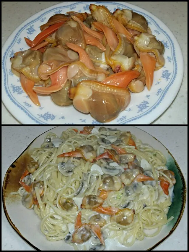 linguine with clams|steven z.y.さん