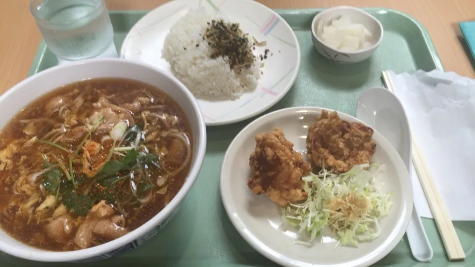 鳥そば定食|おっちさん