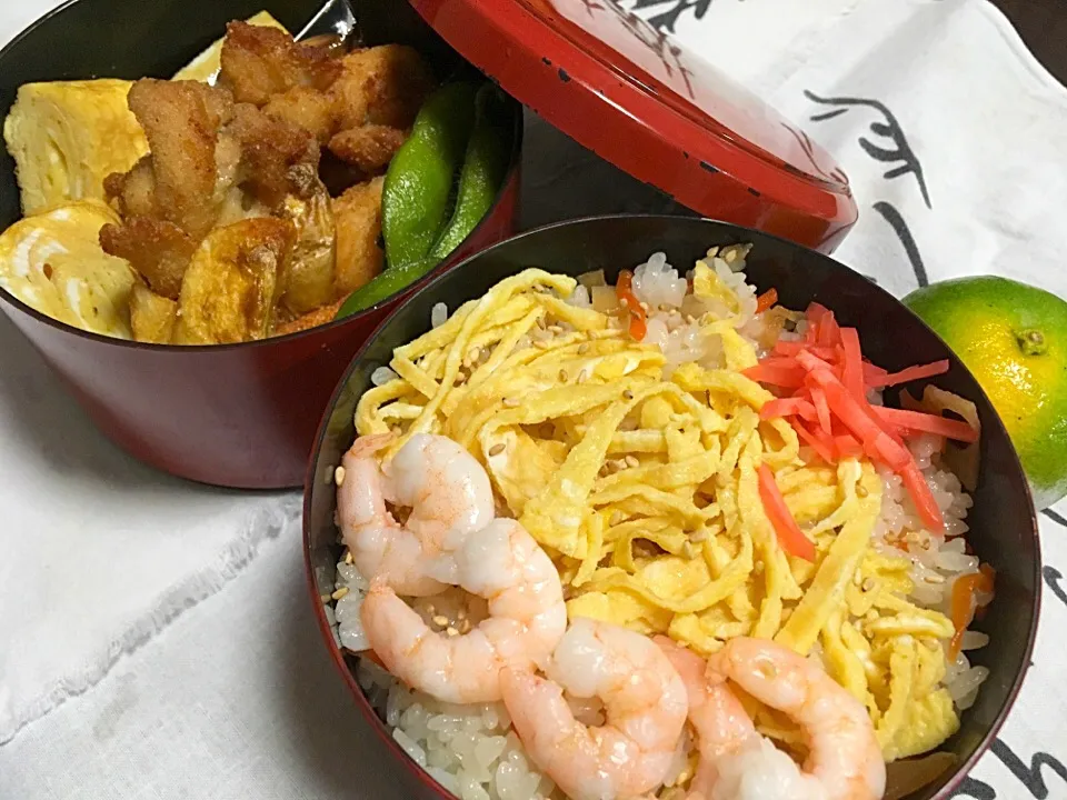 五目ずし弁当|もじゅさん