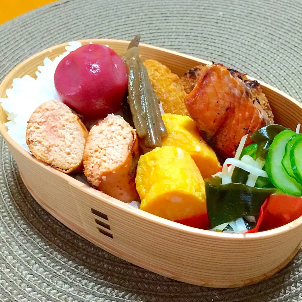 Snapdishの料理写真:残り物 de お弁当|hirokoさん