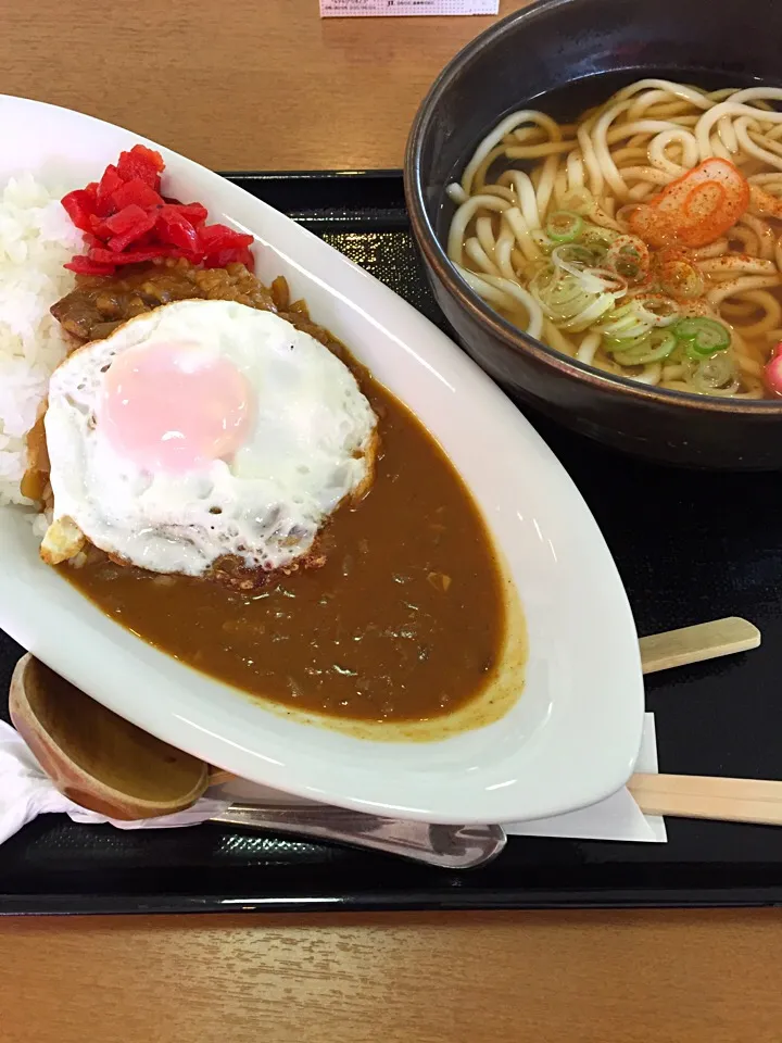 カレーとうどんのセット♪|yakimaさん