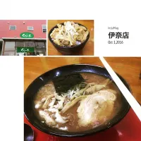 中華そばくりの木(伊奈店)「かすラーメン&メンマ丼」😻🍜