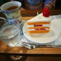 Snapdishの料理写真:トマトのチーズケーキ|さたけさん