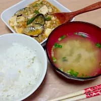 しじみの味噌汁
具だくさん麻婆豆腐|a--meさん