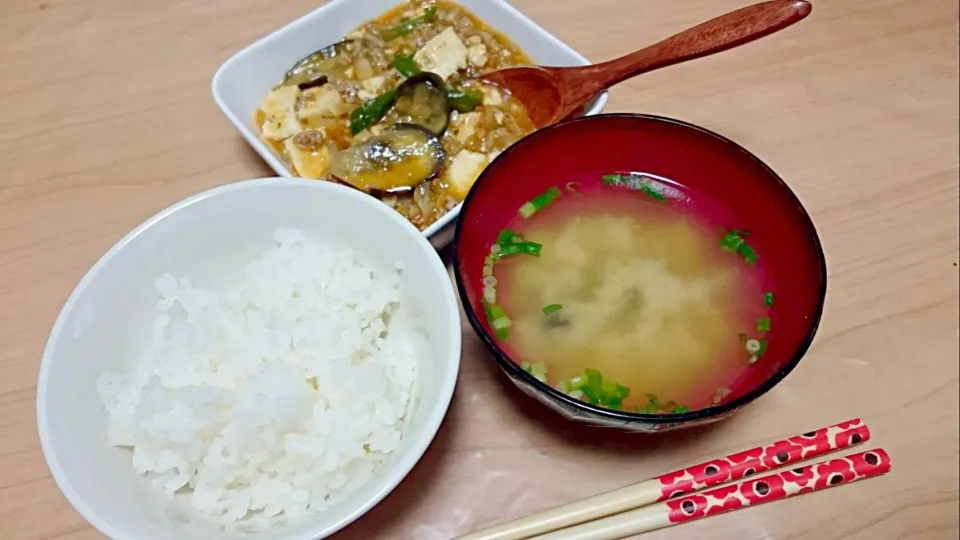 しじみの味噌汁
具だくさん麻婆豆腐|a--meさん