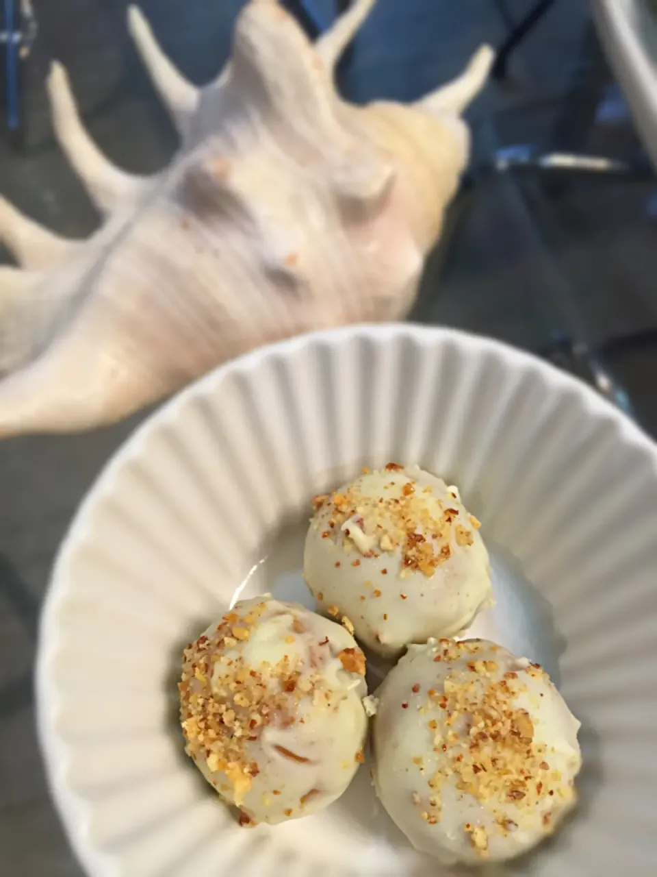 Snapdishの料理写真:Truffles with pumpkin and ginger biscuits🎃🇬🇷|aястасияさん