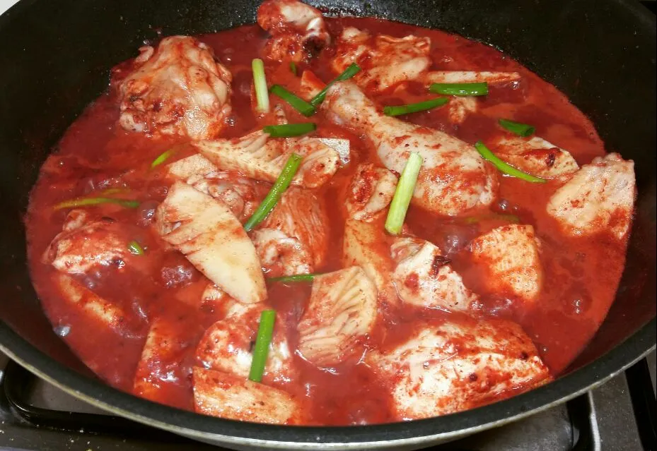 红糟鸡 - chicken in red wine dreg sauce|steven z.y.さん