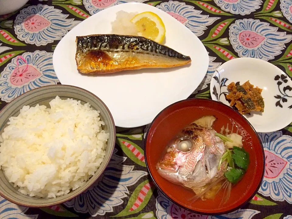 朝定食🐟|おかっぴーさん