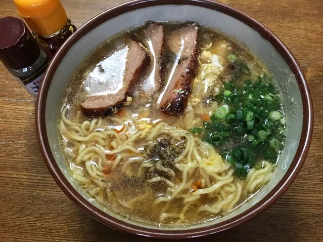 マルちゃん正麺🍜、醤油味❗️٩꒰ʘʚʘ๑꒱۶✨|サソリさん