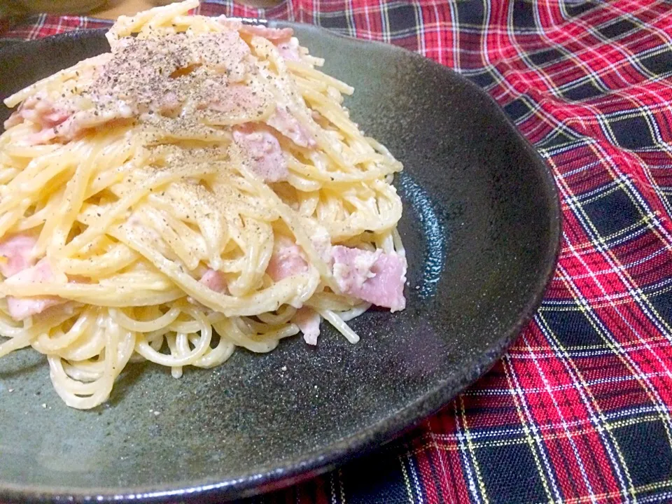 Snapdishの料理写真:カルボナーラ|ハルさん