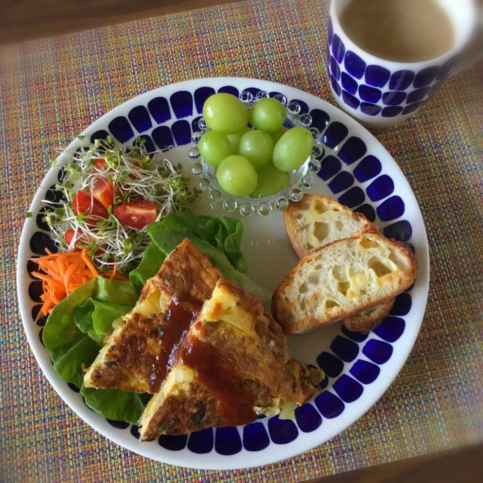 今日の朝ごはん|ぺんぎんさん