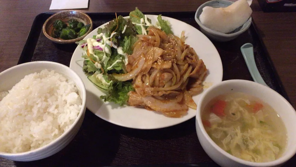 焼肉定食|おっちさん