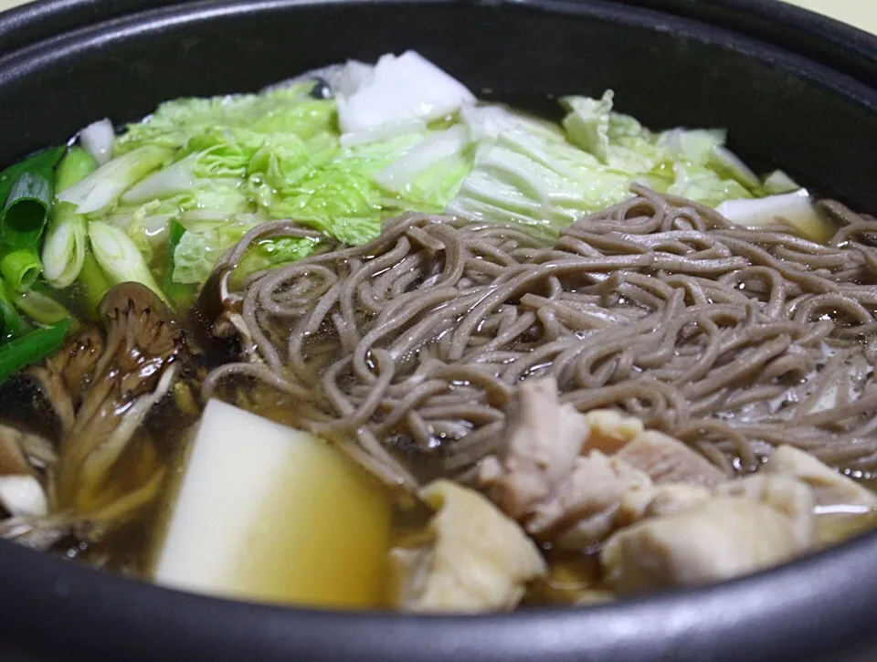 そば鍋  
バックアップはまだ出来ないが、写真が戻ってきた、9/28晩ご飯|Hiroshi  Kimuraさん