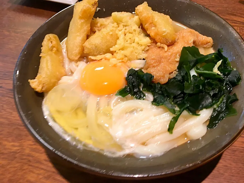 牧のうどん『たまごうどん＋ごぼう天』|コージ💫さん