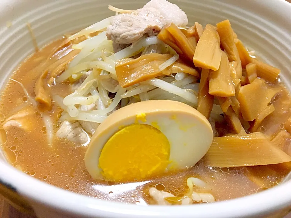 醤油とんこつラーメン|モエママさん