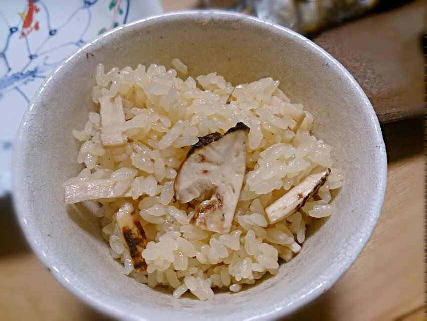 京都産の松茸で✨松茸ご飯|シホさん