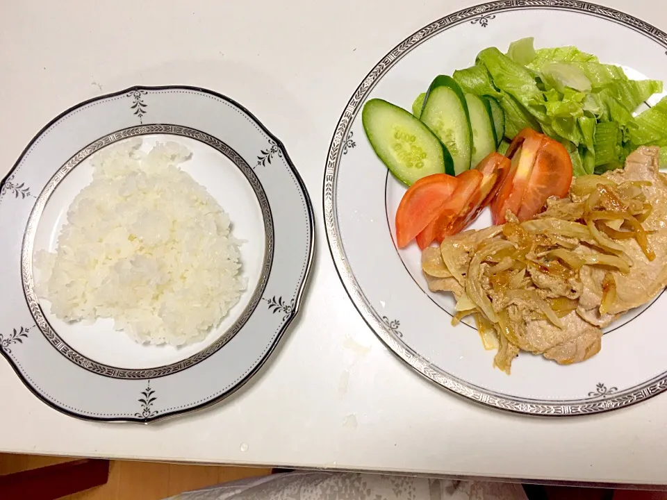 生姜焼き定食|めぐみさん