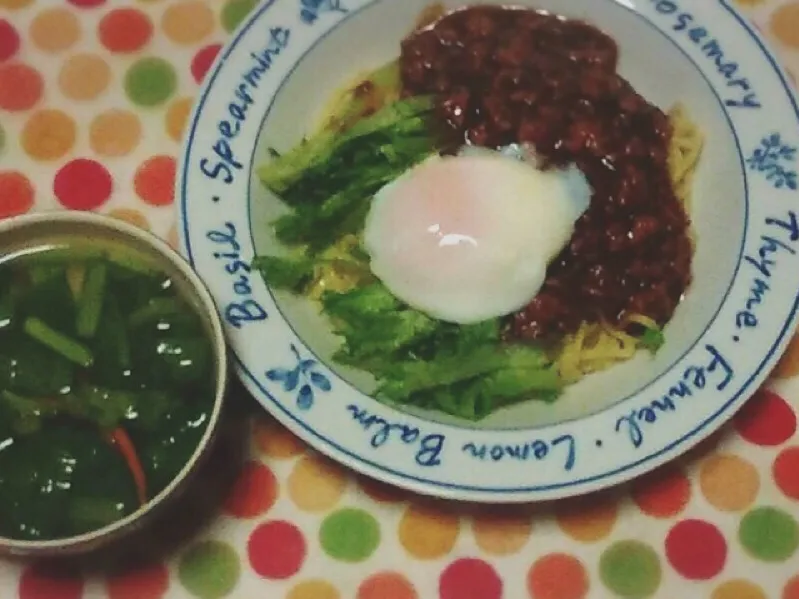 じゃじゃ麺・中華風スープ|美也子さん