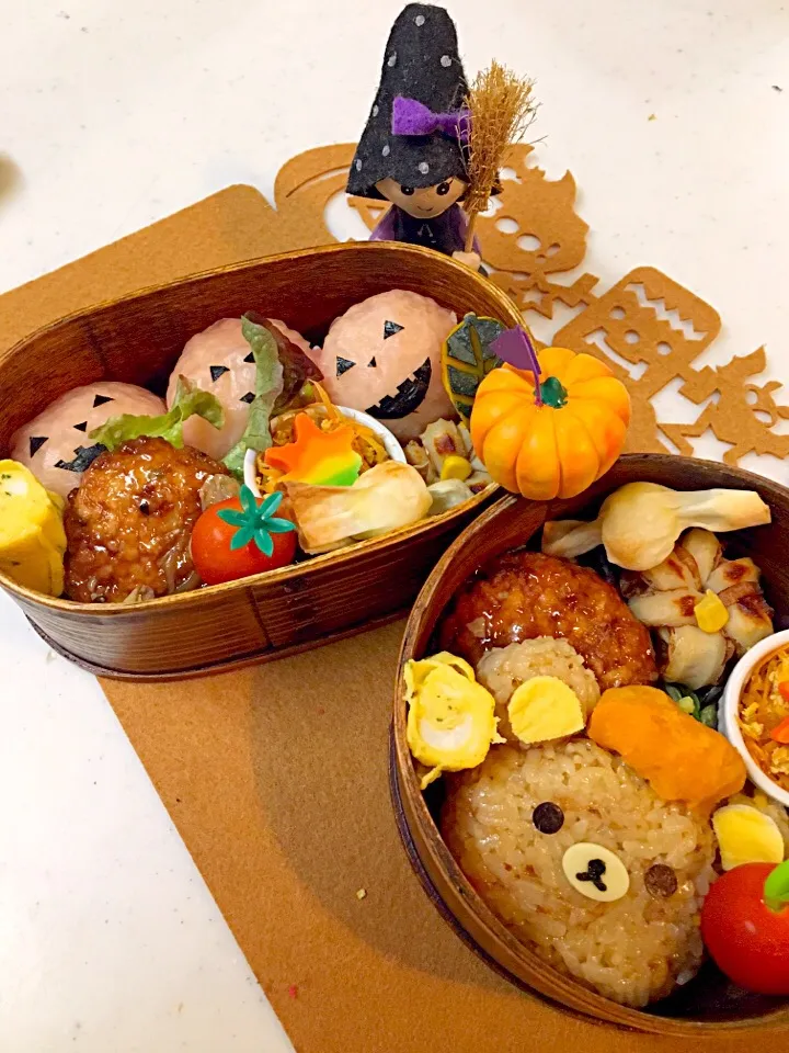 リラックマハロウィンお弁当🍁
ハロウィン手毬寿司🎃|Yuki Kawasumiさん