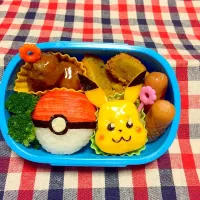 Snapdishの料理写真:ポケモン弁当☆ピカチュウ|＊Ｃ＊さん