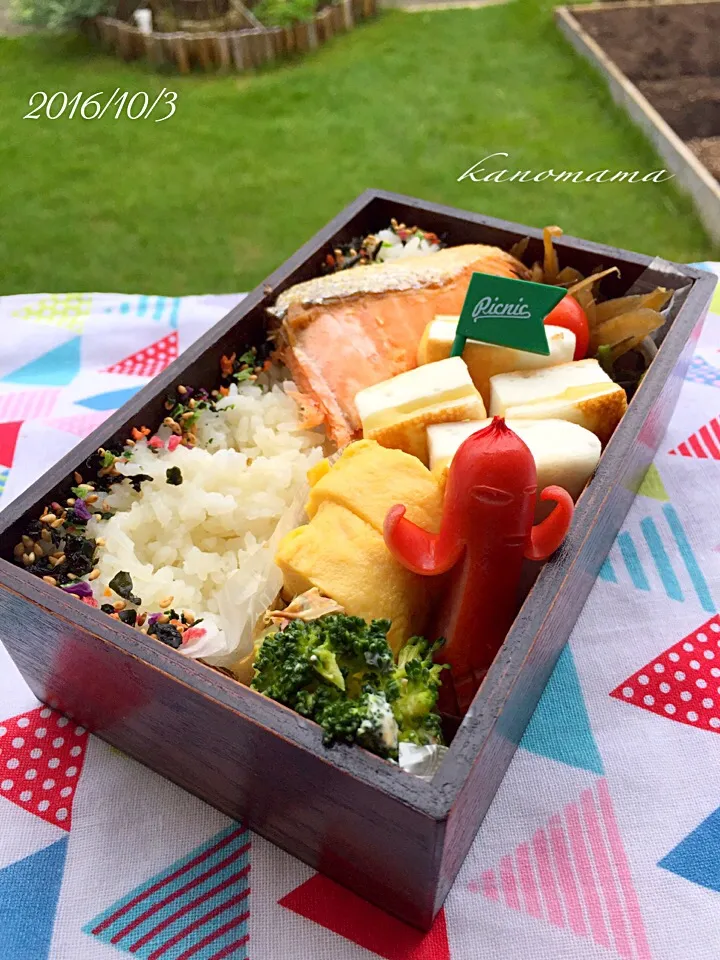 Snapdishの料理写真:息子くん弁当♪|ゆきさん