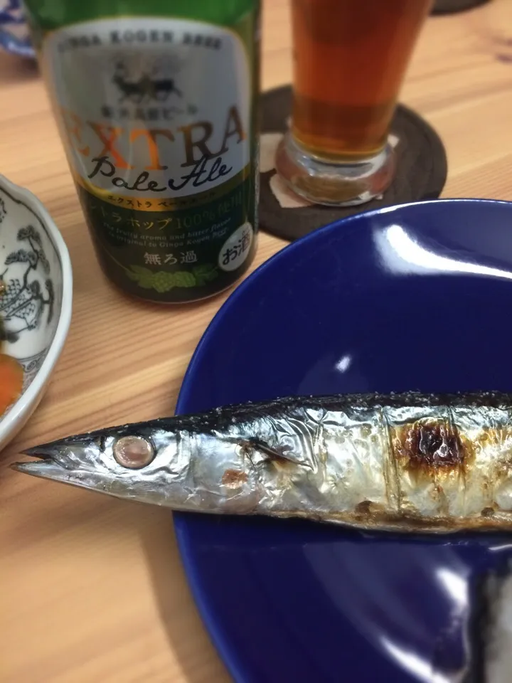 Snapdishの料理写真:さんまの塩焼き♪|いにゅさん