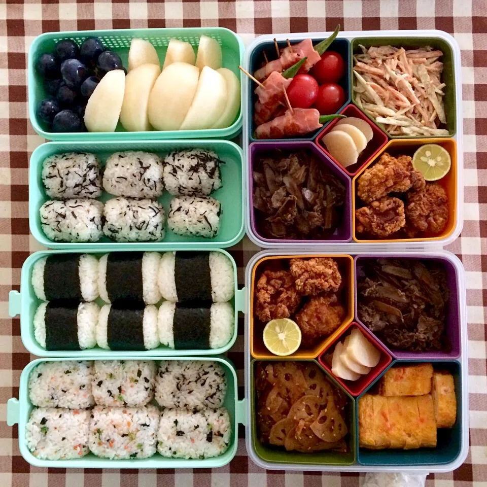 Snapdishの料理写真:運動会のお弁当🍱|sato*さん