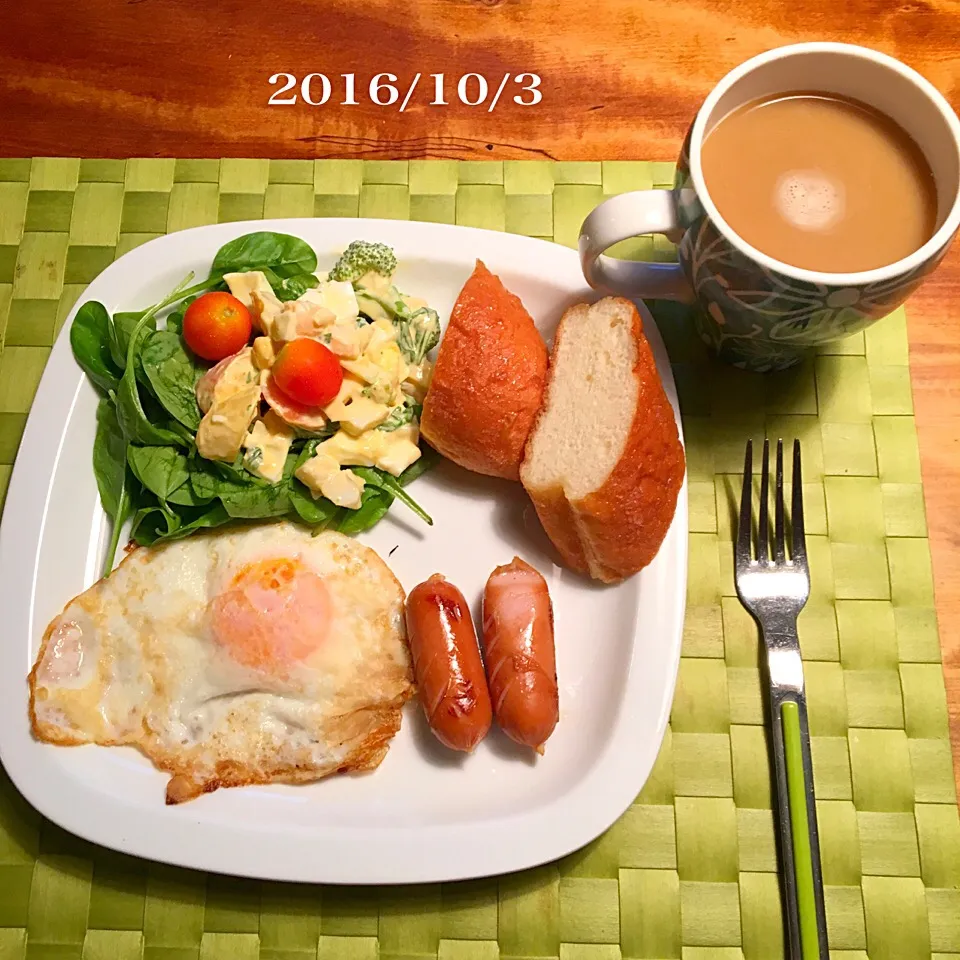 Snapdishの料理写真:朝ごはん 2016・10・3|ローゼルさん